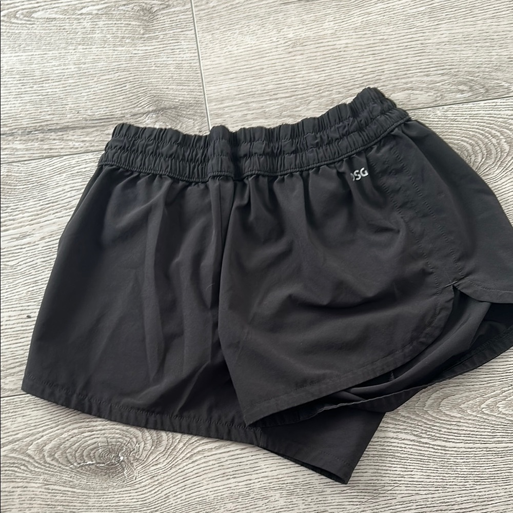 Women's Black Athletic Shorts